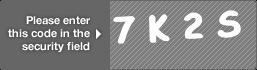 captcha code for visual authentication  number 7 letter K number 2 letter S