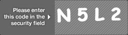 captcha code for visual authentication  letter N number 5 letter L number 2