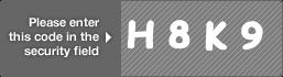 captcha code for visual authentication  letter H number 8 letter K number 9