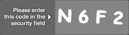 captcha code for visual authentication  letter N number 6 letter F number 2