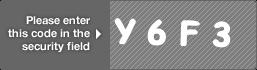 captcha code for visual authentication  letter Y number 6 letter F number 3