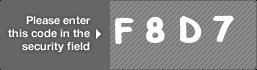 captcha code for visual authentication  letter F number 8 letter D number 7