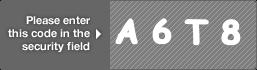 captcha code for visual authentication  letter A number 6 letter T number 8